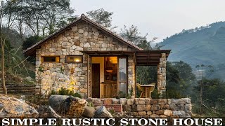 The small stone house on the high mountain You must see it you wont be disappointed [upl. by Mure917]