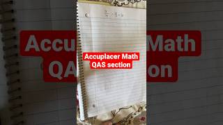 Accuplacer Math Prep  quantitative reasoning algebra and statistics math accuplacer college [upl. by Enirolf]