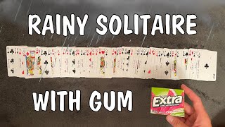 ASMR rainy solitaire with gum [upl. by Garfield]