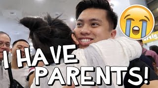 REUNITED WITH MY PARENTS AFTER 10 YEARS  Kimpoy Feliciano [upl. by Hirz]