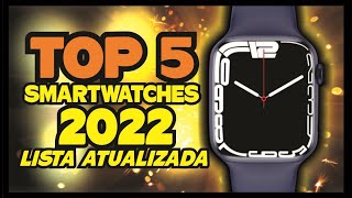 TOP 5 Melhores SMARTWATCHES para COMPRAR em 2022 Lista Atualizada [upl. by Inilam]