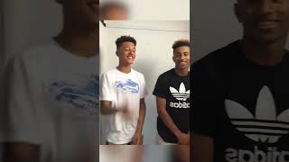 This throwback of Jadon Sancho and Reiss Nelson is legendary 😅 via iamnikkyIG shorts [upl. by Nadabb]