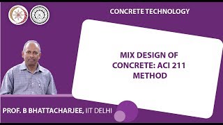 Mix Design of concrete ACI 211 Method [upl. by Tome224]