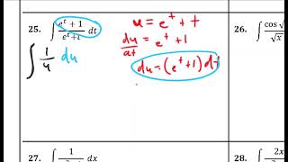 CalBC  Antiderivatives amp Indefinite Integrals  25 [upl. by Ryder]