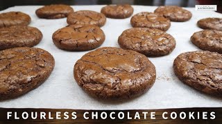 Flourless Double Chocolate Cookies Free from Gluten amp Binders [upl. by Dutchman]