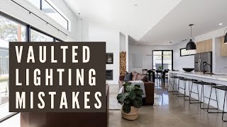 Avoid These Vaulted Ceiling LIGHTING Mistakes for a Perfectly Lit Space [upl. by Radburn]