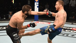 UFC Gaethje vs Khabib Full Fight  MMA Fighter [upl. by Odlavu422]