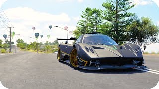 EL PAGANI ZONDA R HACEMOS UN BUEN TIEMPO PERO NO NOS BASTA FH3 [upl. by Inait]