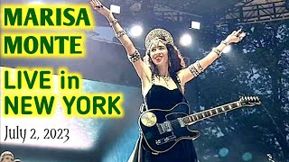 🇧🇷 13830 Marisa Monte LIVE in New York • Full Concert in Central Park [upl. by Tonnie]