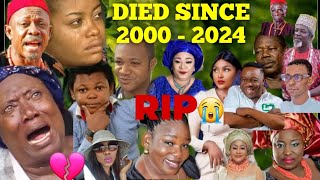 40 NOLLYWOOD CELEBRITIES THAT DIED SINCE 2000 TO 2024  mribu [upl. by Atteragram]