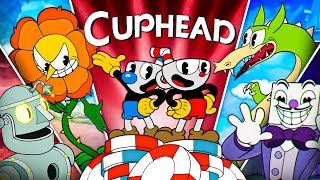 Two Idiots Try To Beat Cuphead For The First Time  Full Movie [upl. by Soph942]