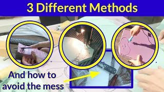 How to Cut Foam Polystyrene or StyroFoam [upl. by Niac849]