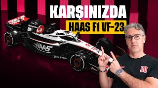 Haas F1 2023 lansmanı yapıldı  İşte karşınızda 2023 haas f1 VF23 renk düzeni [upl. by Corissa]