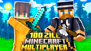 Am Petrecut 100 de Zile pe Minecraft Multiplayer [upl. by Verdie]