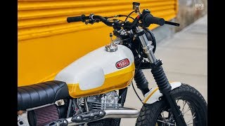 New YAMAHA SR500 SCRAMBLER CUSTOM  DANIEL PETER’S YAMAHA SR500 SCRAMBLER [upl. by Bottali]