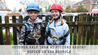 October Half Term at Potters Resort Hopton on Sea Norfolk [upl. by Gauldin]