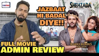 Shehzada Movie REVIEW  Admin Ravi Gupta REACTION  Kartik Aaryan Kriti Sanon Paresh Rawal [upl. by Rubinstein750]