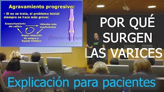 Conferencia sobre varices e insuficiencia venosa periférica [upl. by Nalahs]