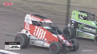 LIVE USAC Midgets at Mitchell County Fairgrounds [upl. by Doowron]