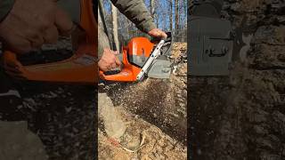 Husqvarna 592 XP at work Slowed arborist treelife arbortec husqvarna allday [upl. by Leur]