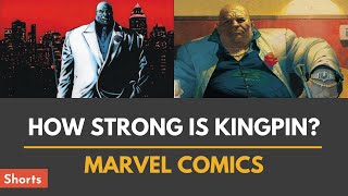 How strong is Kingpin  Marvel Comics shorts [upl. by Ahsiyk]