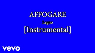 Legno  Affogare Audio  Lyrics [upl. by Alvera]