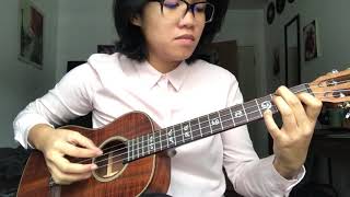 aruarian dance  nujabes percussion ukulele [upl. by Aznecniv]