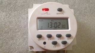 Timer Digital CN 101 A type 2 [upl. by Kyrstin]