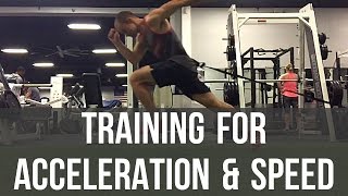 Acceleration Training  How to sprint faster with acceleration amp speed training [upl. by Cass]