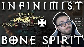 Infinimist  Bone Spirit for MASSIVE DPS  New Diablo 4 Necromancer Build Should Be On Your Radar [upl. by Mariam]