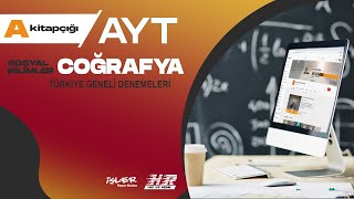 İŞLER TÜRKİYE GENELİ DENEME SINAVI AYT COĞRAFYA A KİTAPÇIĞI [upl. by Siffre]