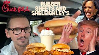 Chick filA Honey Pepper Pimento Sandwich Review amp THE TRENT’S BANANA chickfila fastfoodreview [upl. by Sucramej]