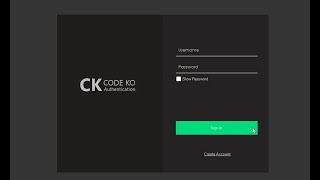 Login Form Modern Ui Design Vbnet [upl. by Brackely390]