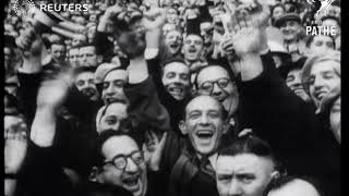 Tottenham Hotspur plays Blackpool in the FA Cup SemiFinals 1948 [upl. by Nolla665]