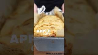 Make the invisible apple cake and lmk how obsessed you are baking cake recipe [upl. by Ayn678]