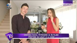 Teo Show 24072017  Andreea Raicu petrecere ca in filme Prietenii au legato la ochi [upl. by Christianity]