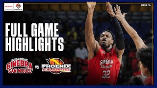 BRGY GINEBRA vs PHOENIX  FULL GAME HIGHLIGHTS  PBA SEASON 49 GOVERNORS CUP  SEPT 6 2024 [upl. by Brandi]