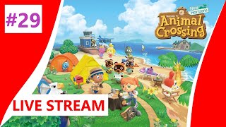 ANIMAL CROSSING NEW HORIZONS Epic Live Stream 29 [upl. by Jourdain]