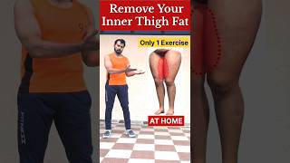 Lose inner thigh fat💯 youtubeshorts exercise weightloss fatloss homeworkout trending views [upl. by Htiaf179]