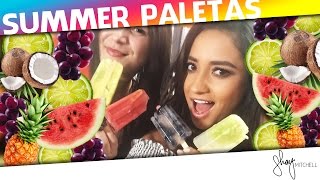 Summer Paletas AKA Fruit Popsicles  Shay’s Kitchen [upl. by Jeff]