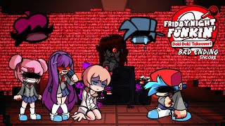 Friday Night Funkin  DDTO BAD Ending Encore FNF Mod [upl. by Einej]