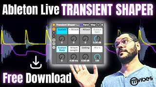 Ableton Live TRANSIENT SHAPER [upl. by Etnoed]