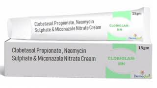 CLOBICLAM MN Cream Clobetasol Propionate Neomycin Sulphate amp Miconazole Nitrate Cream [upl. by Thissa800]