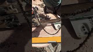 How to untangle chainsaw chain [upl. by Harty]