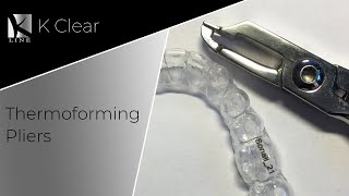 The use of Thermoforming pliers with clear aligners by K Line Europe GmbH [upl. by Elnar648]