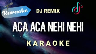 Karaoke Aca aca nehi nehi DJ Remix Dadido  Karaoke [upl. by Ilanos]