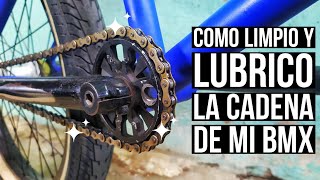 Cómo LIMPIAR Y LUBRICAR la cadena de tu BICICLETA [upl. by Naanac]