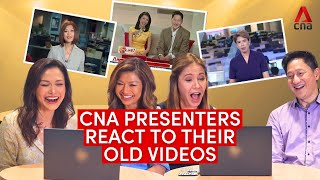 CNA presenters react to their old videos [upl. by Brandice151]