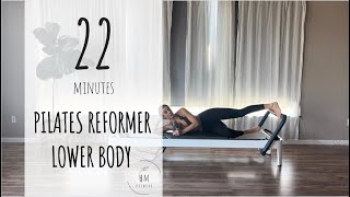 Pilates Reformer  BeginnerIntermediate Workout  Lower Body Workout [upl. by Sitra]