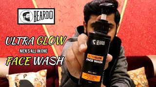 Beardo Ultra Glow Face Wash Review  Mens All in One  Beard N Hairstyle [upl. by Guido]